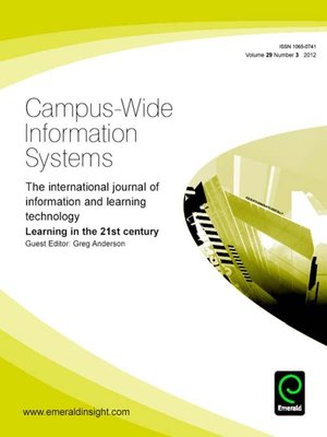 cover image of Campus-Wide Information Systems, Volume 29, Issue 3